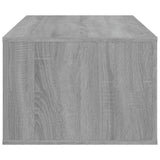 Tavolino Salotto Grigio Sonoma 100x50,5x35 cm Legno truciolato
