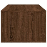 Tavolino Salotto Rovere Marrone 100x50,5x35cm Legno truciolato