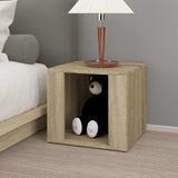 Comodino Rovere Sonoma 41x40x36 cm in Legno truciolato
