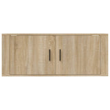 Mobile Porta TV a Parete rovere sonoma 100x34,5x40 cm