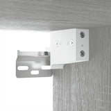 Mobile Porta TV a Parete grigio sonoma 100x34,5x40 cm