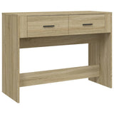 Tavolo Consolle Rovere Sonoma 100x39x75 cm in Legno truciolato