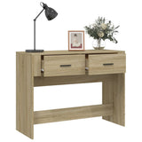 Tavolo Consolle Rovere Sonoma 100x39x75 cm in Legno truciolato