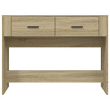 Tavolo Consolle Rovere Sonoma 100x39x75 cm in Legno truciolato