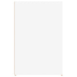 Scrivania Bianca 100x49x75 cm in Legno truciolato