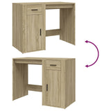 Scrivania Rovere Sonoma 100x49x75 cm in Legno truciolato