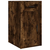 Mobile Scrivania rovere fumo 40x49x75 cm Legno truciolato