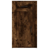 Mobile Scrivania rovere fumo 40x49x75 cm Legno truciolato