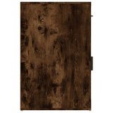 Mobile Scrivania rovere fumo 40x49x75 cm Legno truciolato