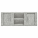 Mobile per TV Grigio Cemento 100x31,5x35 cm Legno truciolato