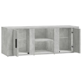 Mobile per TV Grigio Cemento 100x31,5x35 cm Legno truciolato