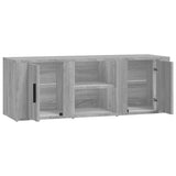 Mobile TV Grigio Sonoma 100x31,5x35 cm in Legno truciolato
