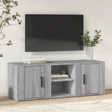 Mobile TV Grigio Sonoma 100x31,5x35 cm in Legno truciolato