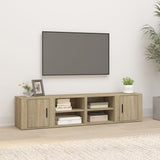 Mobili per TV 2pz Rovere Sonoma 80x31,5x36 cm Legno truciolato