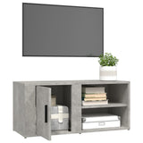 Mobili TV 2 pz Grigio Cemento 80x31,5x36 cm Legno truciolato