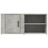 Mobili TV 2 pz Grigio Cemento 80x31,5x36 cm Legno truciolato