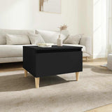 Tavolino Nero 50x46x35 cm in Legno truciolato