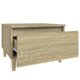 Tavolino Rovere Sonoma 50x46x35 cm in Legno truciolato