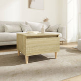 Tavolino Rovere Sonoma 50x46x35 cm in Legno truciolato