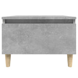 Tavolino Grigio Cemento 50x46x35 cm in Legno truciolato
