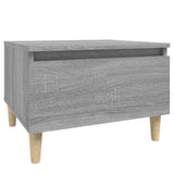 Tavolino Grigio Sonoma 50x46x35 cm in Legno truciolato