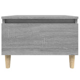 Tavolino Grigio Sonoma 50x46x35 cm in Legno truciolato
