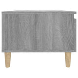 Tavolino Grigio Sonoma 50x46x35 cm in Legno truciolato