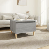 Tavolino Grigio Sonoma 50x46x35 cm in Legno truciolato