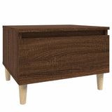 Tavolini 2pz Rovere Marrone 50x46x35cm in Legno truciolato