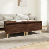 Tavolini 2pz Rovere Marrone 50x46x35cm in Legno truciolato