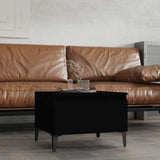 Tavolino Nero 50x46x35 cm in Legno truciolato