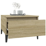 Tavolini 2pz Rovere Sonoma 50x46x35 cm in Legno truciolato