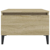 Tavolini 2pz Rovere Sonoma 50x46x35 cm in Legno truciolato