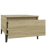 Tavolini 2pz Rovere Sonoma 50x46x35 cm in Legno truciolato