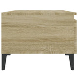Tavolini 2pz Rovere Sonoma 50x46x35 cm in Legno truciolato