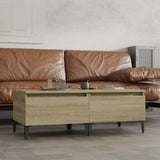 Tavolini 2pz Rovere Sonoma 50x46x35 cm in Legno truciolato