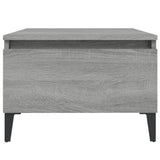Tavolino Grigio Sonoma 50x46x35 cm in Legno truciolato