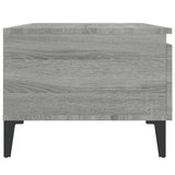 Tavolino Grigio Sonoma 50x46x35 cm in Legno truciolato