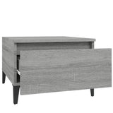 Tavolini 2pz Grigio Sonoma 50x46x35 cm in Legno truciolato