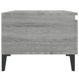 Tavolini 2pz Grigio Sonoma 50x46x35 cm in Legno truciolato