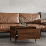 Tavolino da Salotto Rovere Marrone 50x46x35cm Legno truciolato