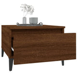 Tavolino da Salotto Rovere Marrone 50x46x35cm Legno truciolato