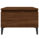 Tavolino da Salotto Rovere Marrone 50x46x35cm Legno truciolato
