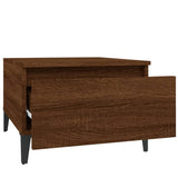 Tavolino da Salotto Rovere Marrone 50x46x35cm Legno truciolato
