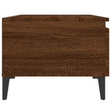 Tavolino da Salotto Rovere Marrone 50x46x35cm Legno truciolato