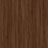 Tavolino da Salotto Rovere Marrone 50x46x35cm Legno truciolato