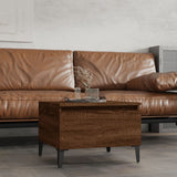 Tavolino da Salotto Rovere Marrone 50x46x35cm Legno truciolato