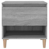 Comodini 2 pz Grigio Sonoma 50x46x50 cm in Legno truciolato