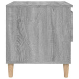 Comodini 2 pz Grigio Sonoma 50x46x50 cm in Legno truciolato