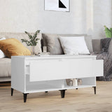 Tavolini 2 pz Bianchi 50x46x50 cm in Legno truciolato